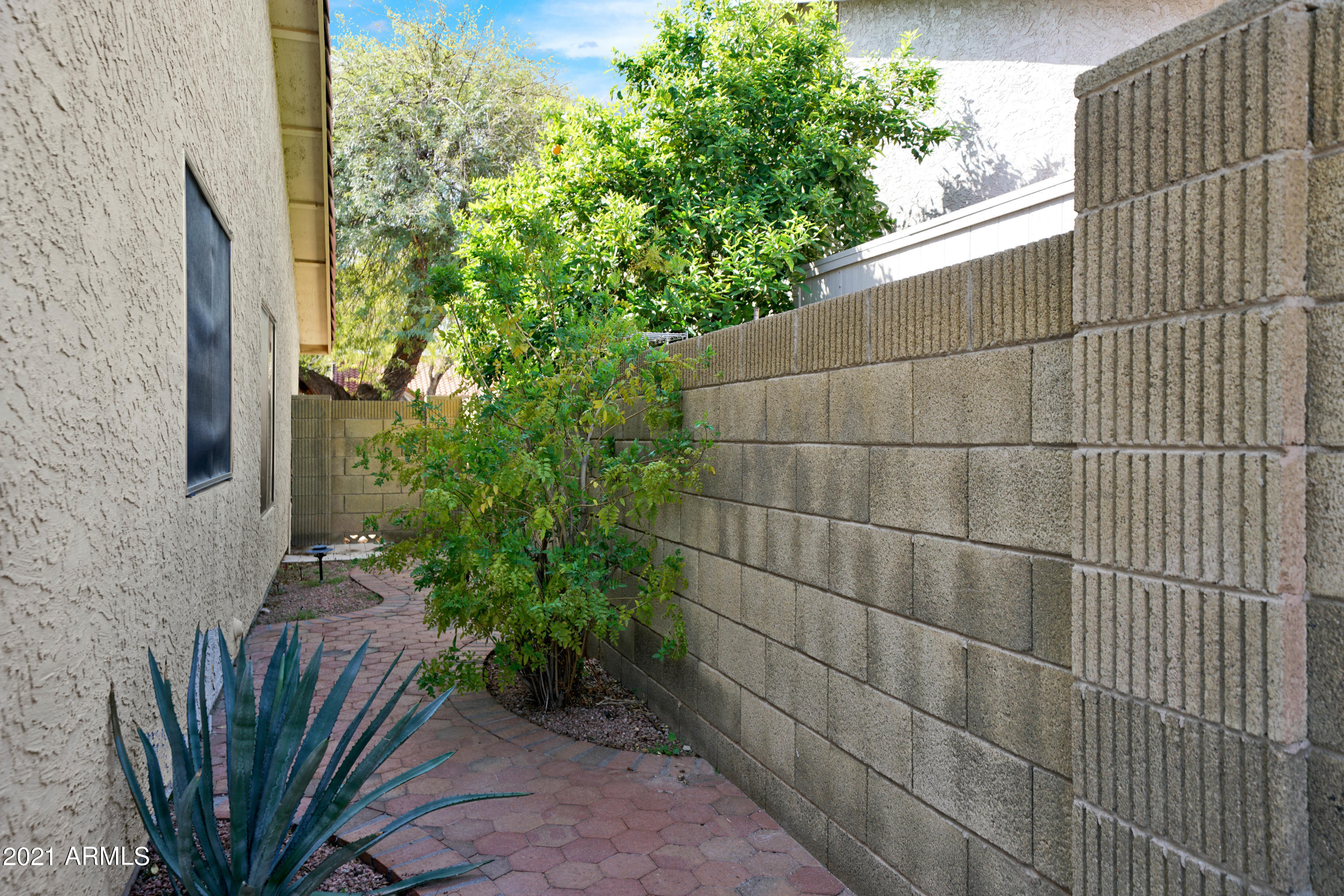 1826 East Redfield Road Phoenix, AZ 85022 - Photo 24 of 34 Side Yard with Pavers