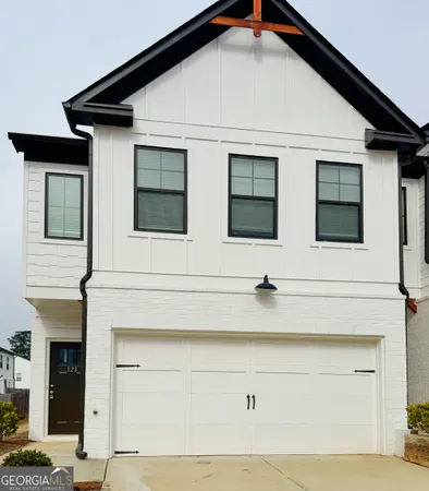 a view of front door of house
