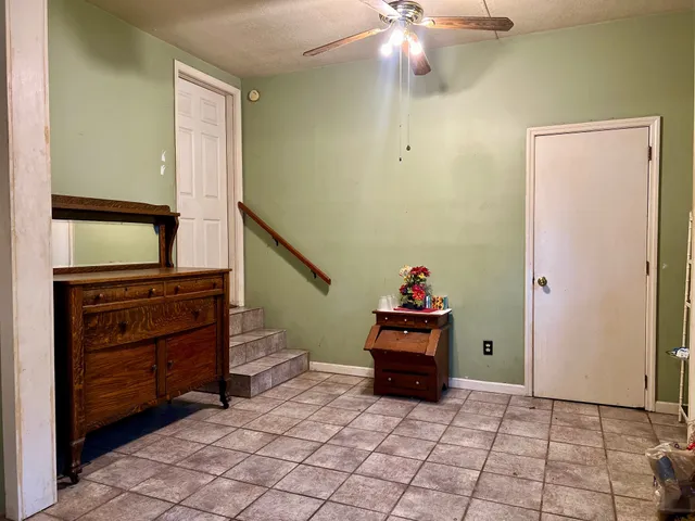 a very nice looking room with a large window