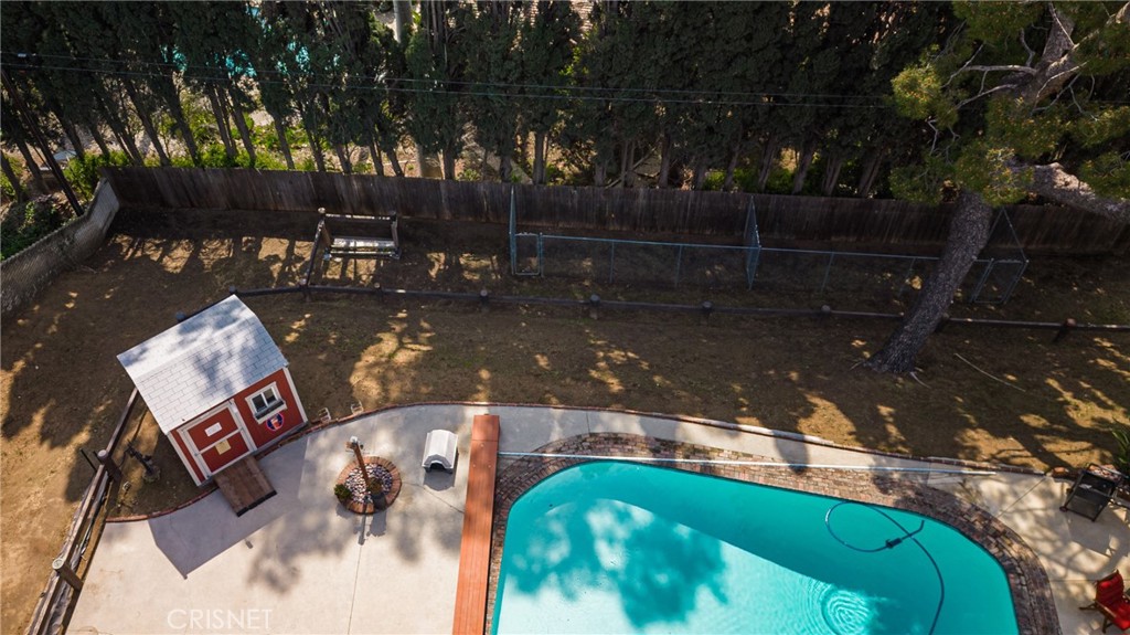 10610 Walnut Drive Shadow Hills, CA 91040 - Photo 45 of 50 a view of yard from deck