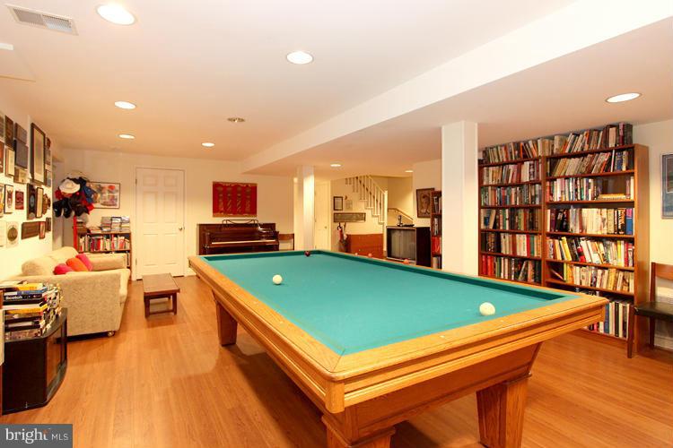 5922 Overlea Road Bethesda, MD 20816 - Photo 22 of 25 a room with pool table and windows