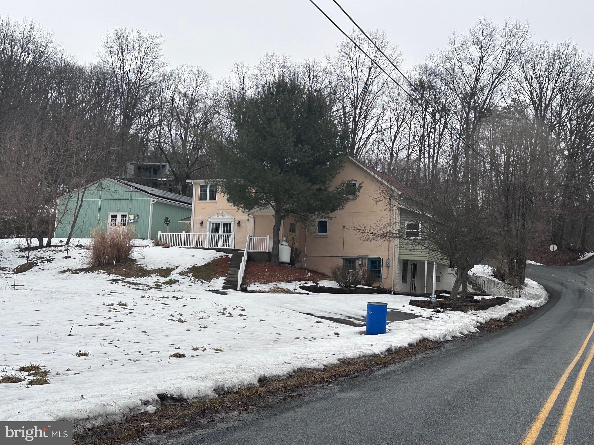 707 Dunkels Church Road Kutztown, PA 19530 - Photo 3 of 37 a view of the road and snow on the road