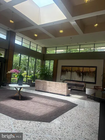 a view of a building with a patio