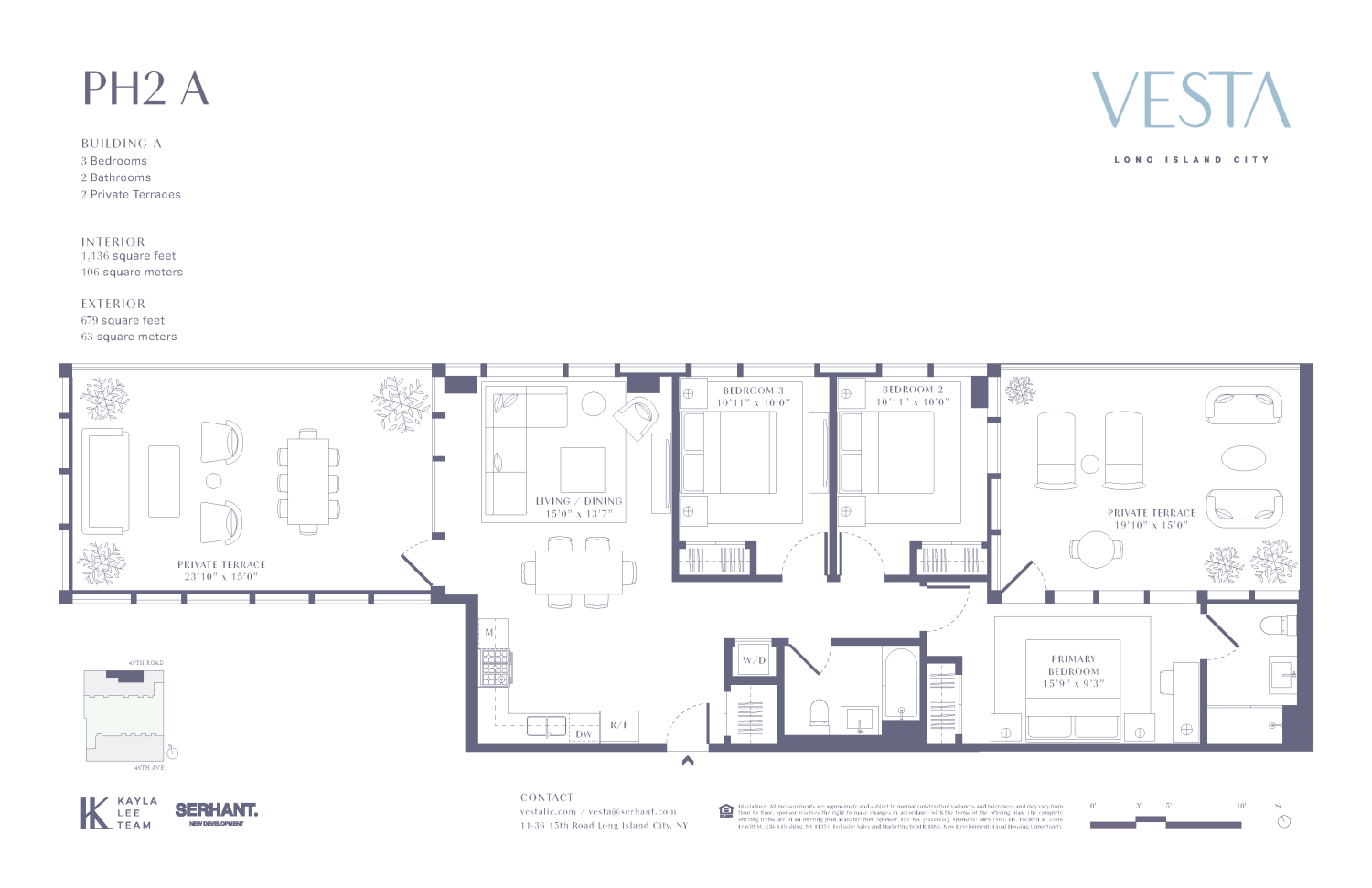 11-36 45th Road, Unit PH2A Queens, NY 11101 - Photo 12 of 12 a black and white photo of a living room