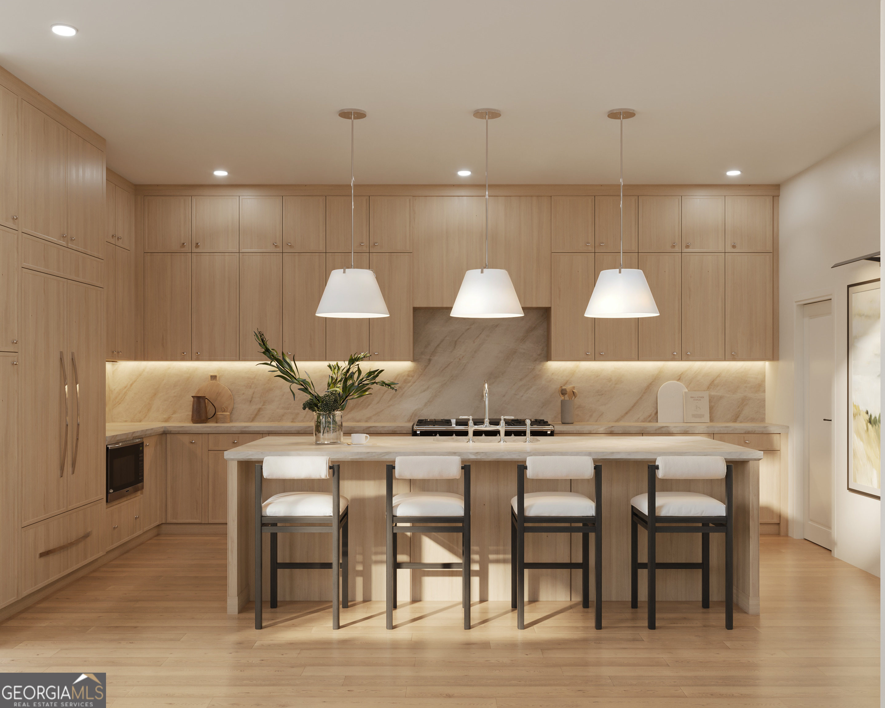 2010 Elk Street Alpharetta, GA 30009 - Photo 4 of 17 a kitchen with a table and chairs in it