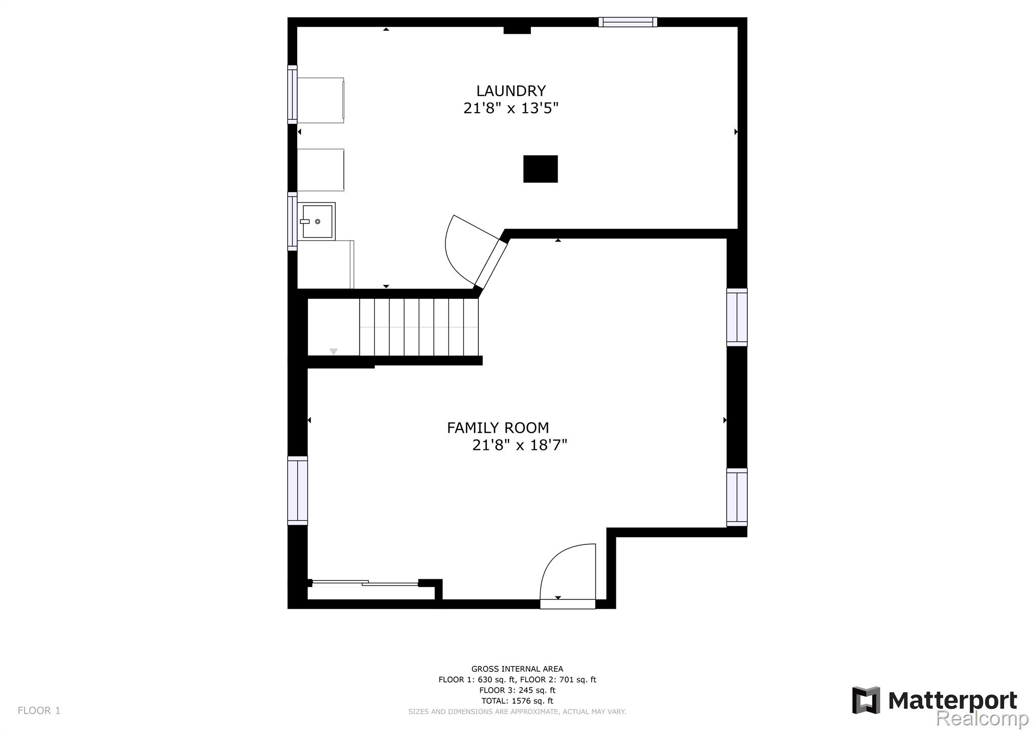480 Roth Boulevard Clawson, MI 48017 - Photo 34 of 34 Basement Floor Plan
