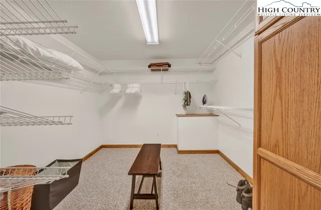 a bathroom with a sink and a shower curtain