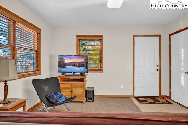 a room with furniture and window