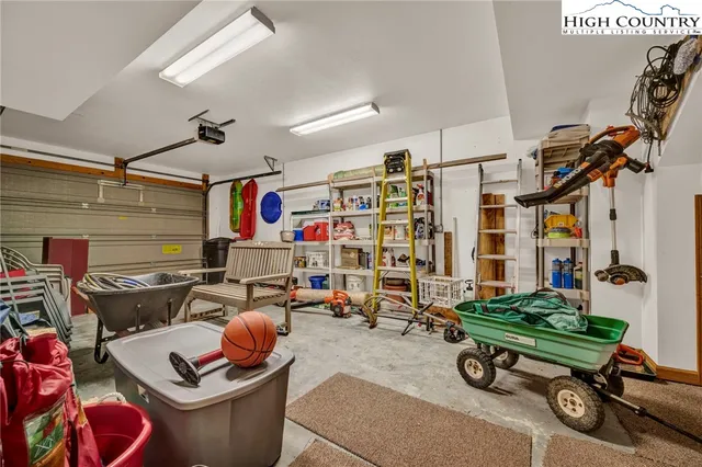 a room with gym equipment