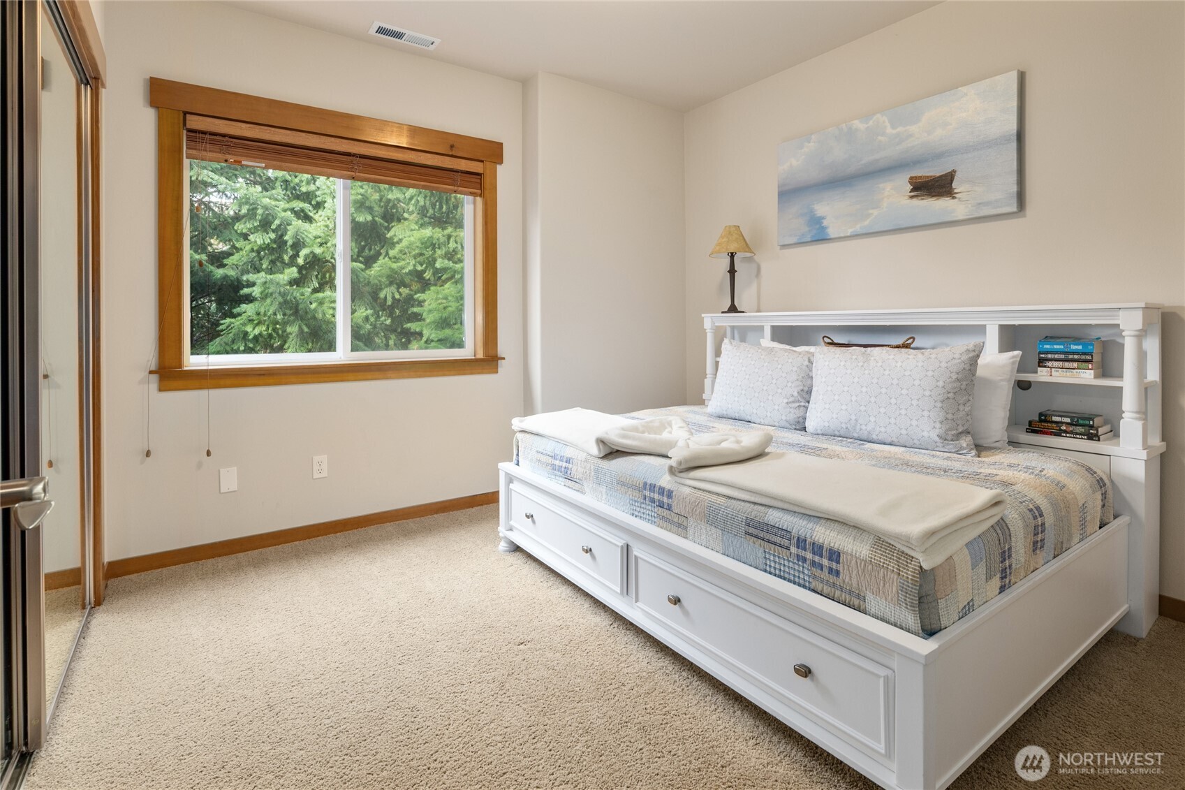 150 Tiger Lily Lane Ronald, WA 98940 - Photo 25 of 40 a bedroom with a bed and a window