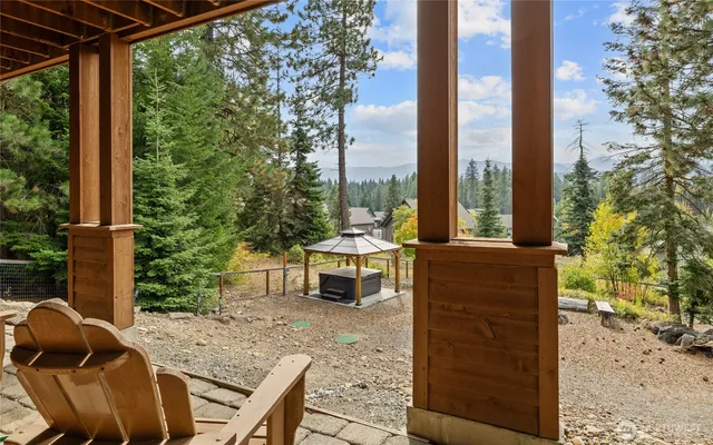 a living room filled with furniture