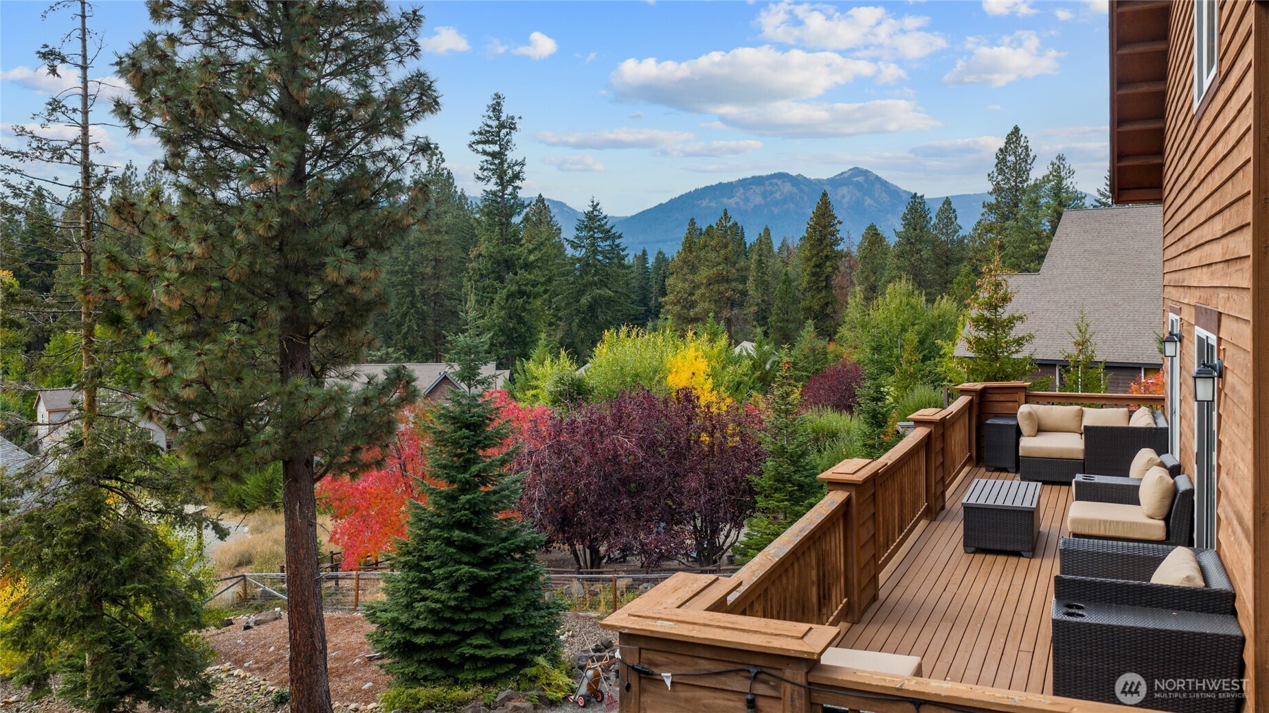150 Tiger Lily Lane Ronald, WA 98940 - Photo 33 of 40 a view of balcony with furniture