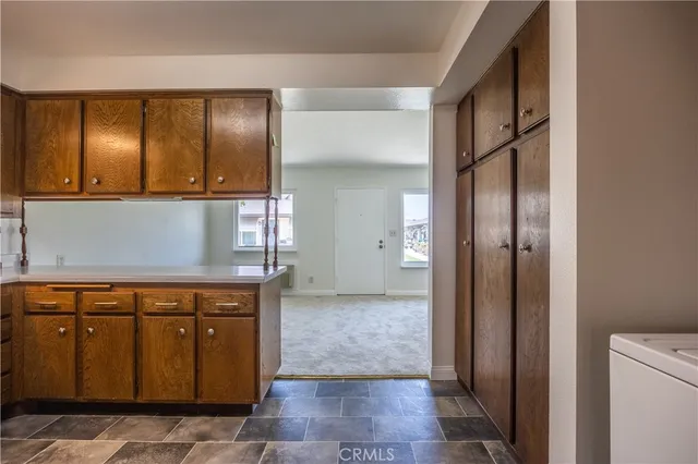 an empty room with a empty space