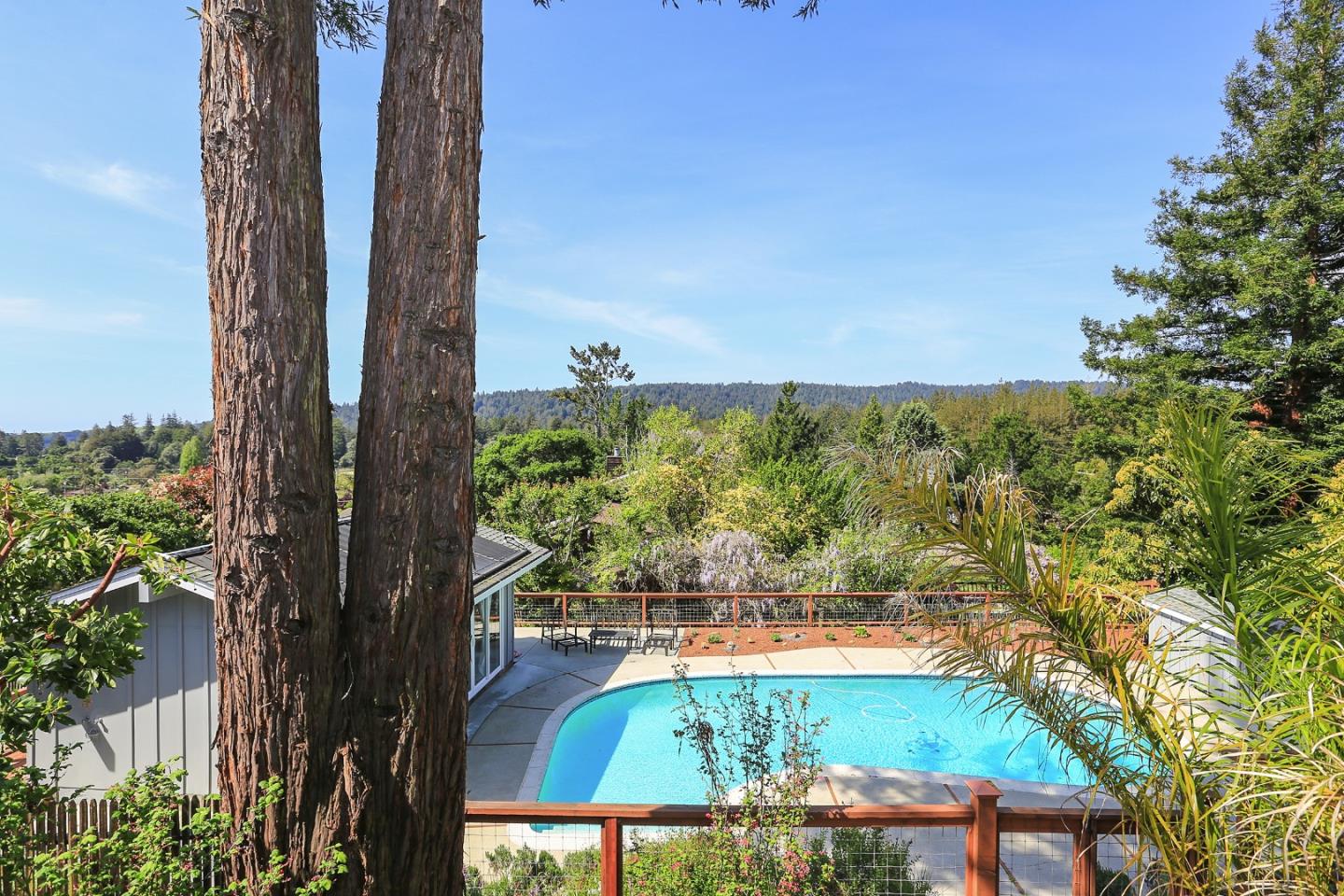 424 Sims Road Santa Cruz, CA 95060 - Photo 30 of 37 a view of swimming pool from a balcony