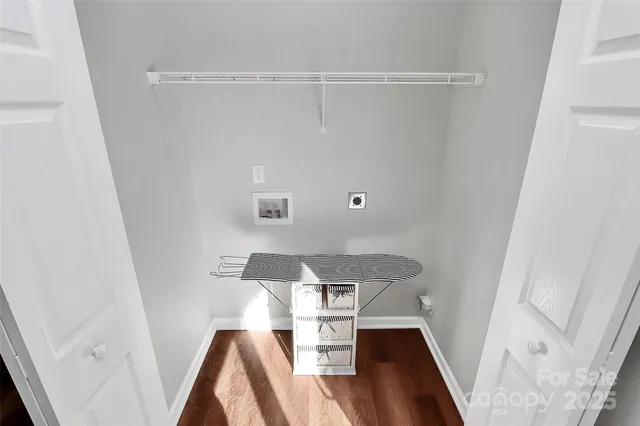 a view of closet area