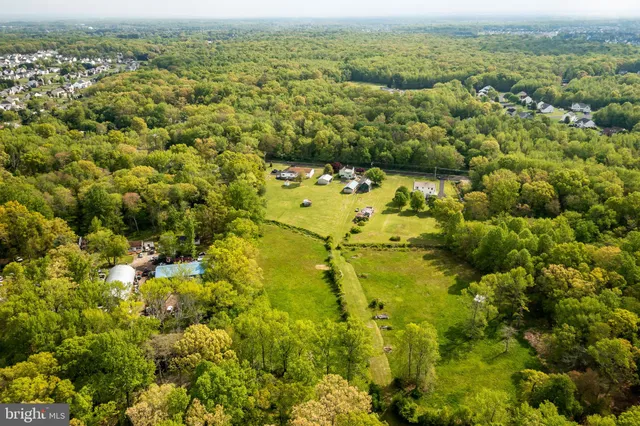 a view of a lake with houses