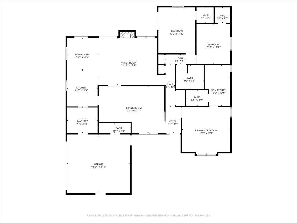 209 Valley View Court Azle, TX 76020 - Photo 39 of 39 View of home floor plan