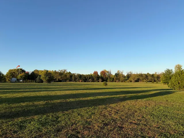 a view of a golf course
