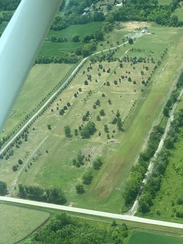 a view of a yard with a wooden fence