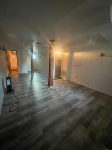 wooden floor in an empty room
