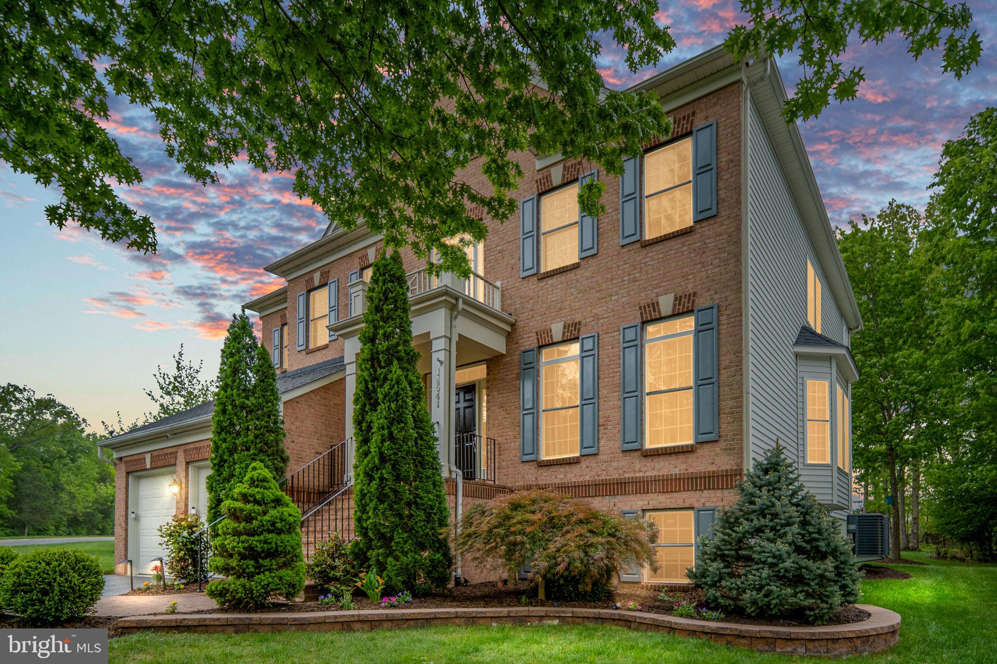 14541 Old Mill Road Centreville, VA 20121 - Photo 102 of 109 Elegant home bathed in twilight hues.