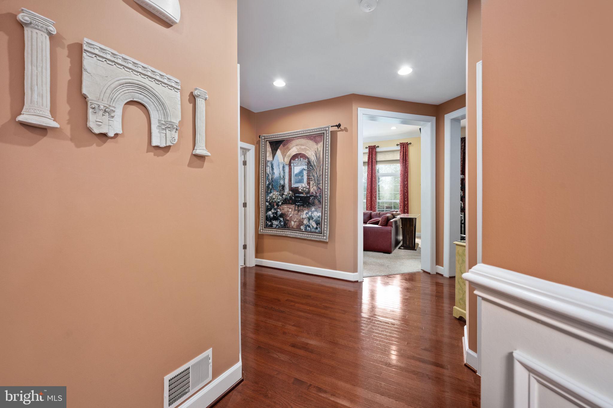 14541 Old Mill Road Centreville, VA 20121 - Photo 20 of 109 Inviting hallway with artistic accents.