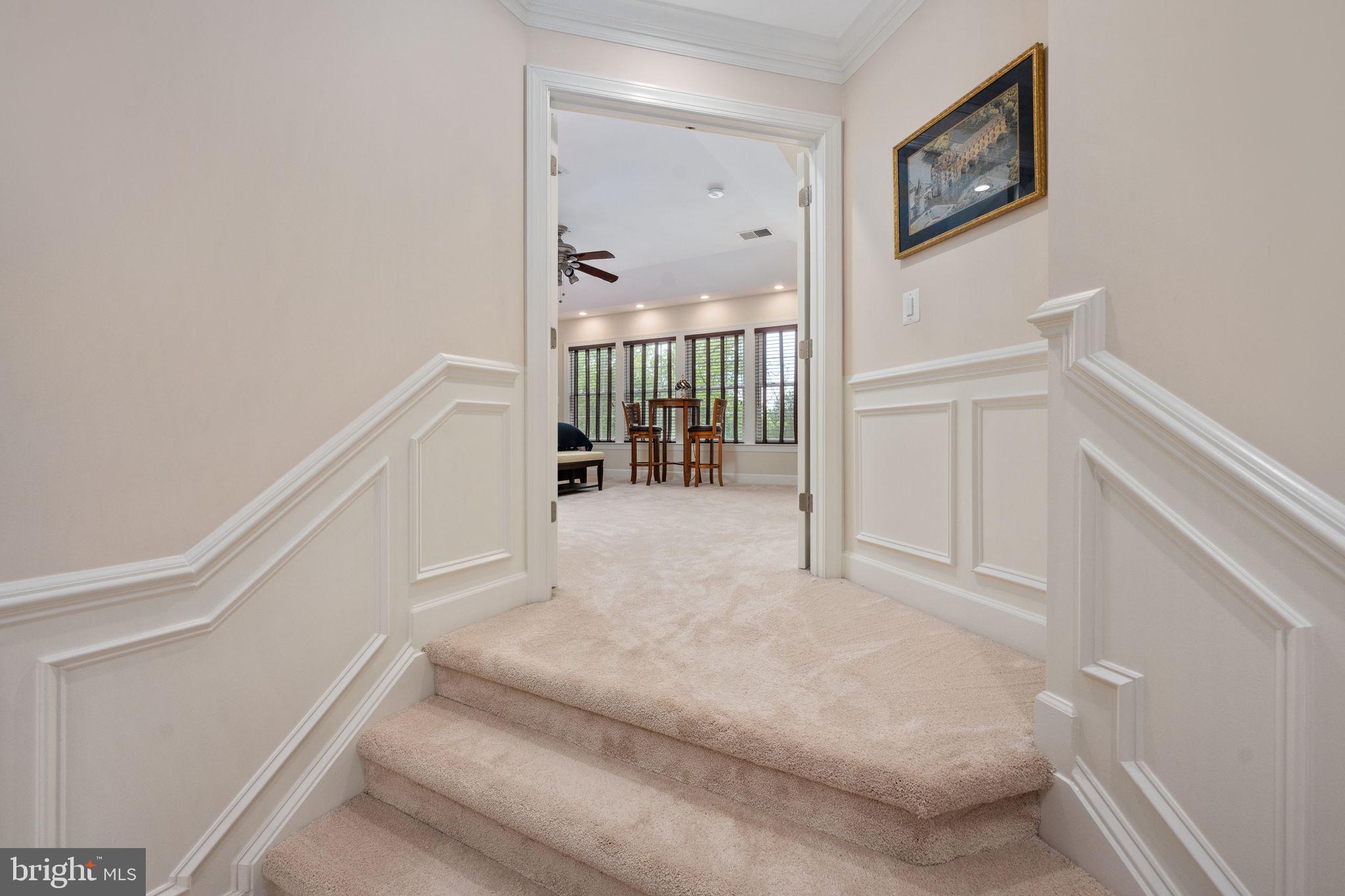 14541 Old Mill Road Centreville, VA 20121 - Photo 47 of 109 Inviting staircase to bright living space.