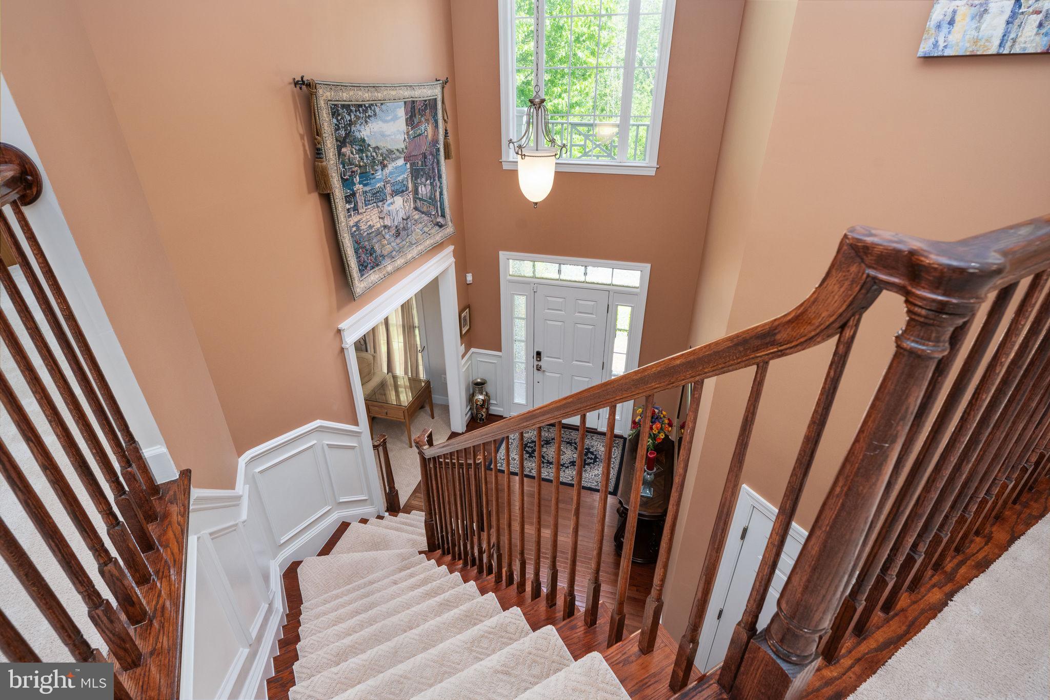 14541 Old Mill Road Centreville, VA 20121 - Photo 75 of 109 Inviting entryway with elegant staircase.