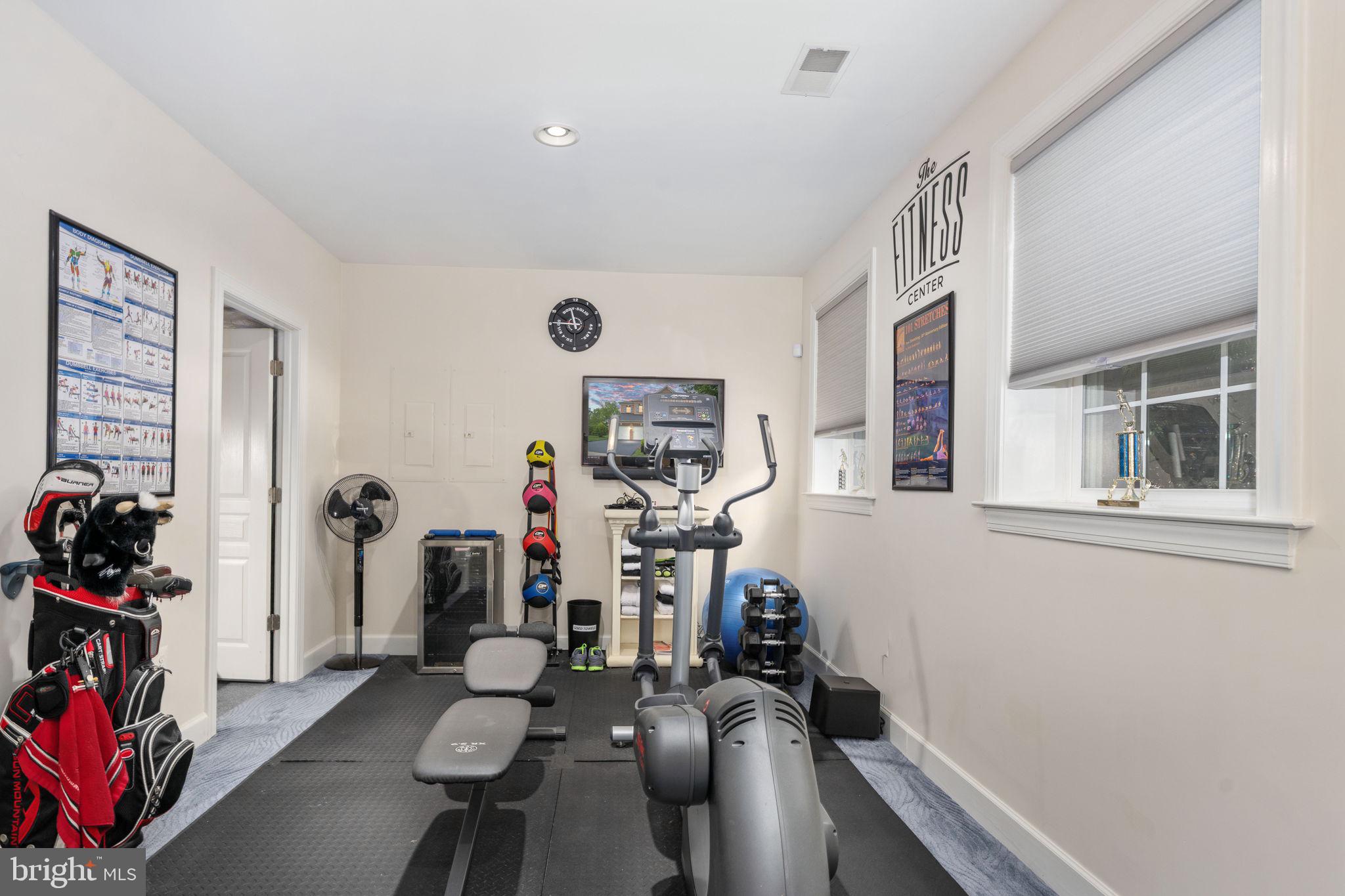 14541 Old Mill Road Centreville, VA 20121 - Photo 77 of 109 Home Gym: A Fitness Enthusiast's Haven
