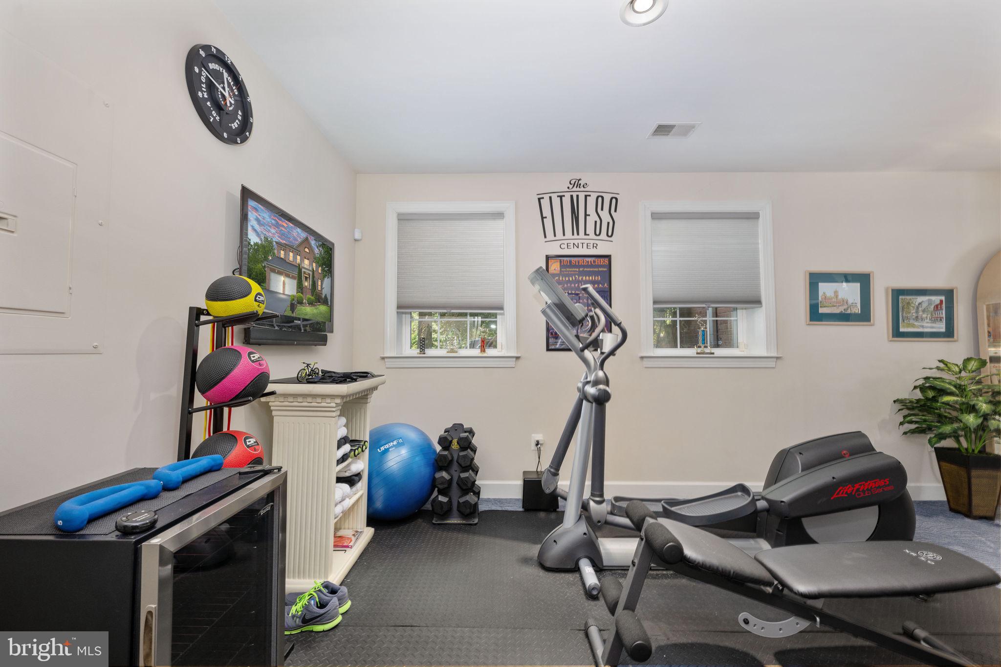 14541 Old Mill Road Centreville, VA 20121 - Photo 78 of 109 Home fitness oasis with natural light.