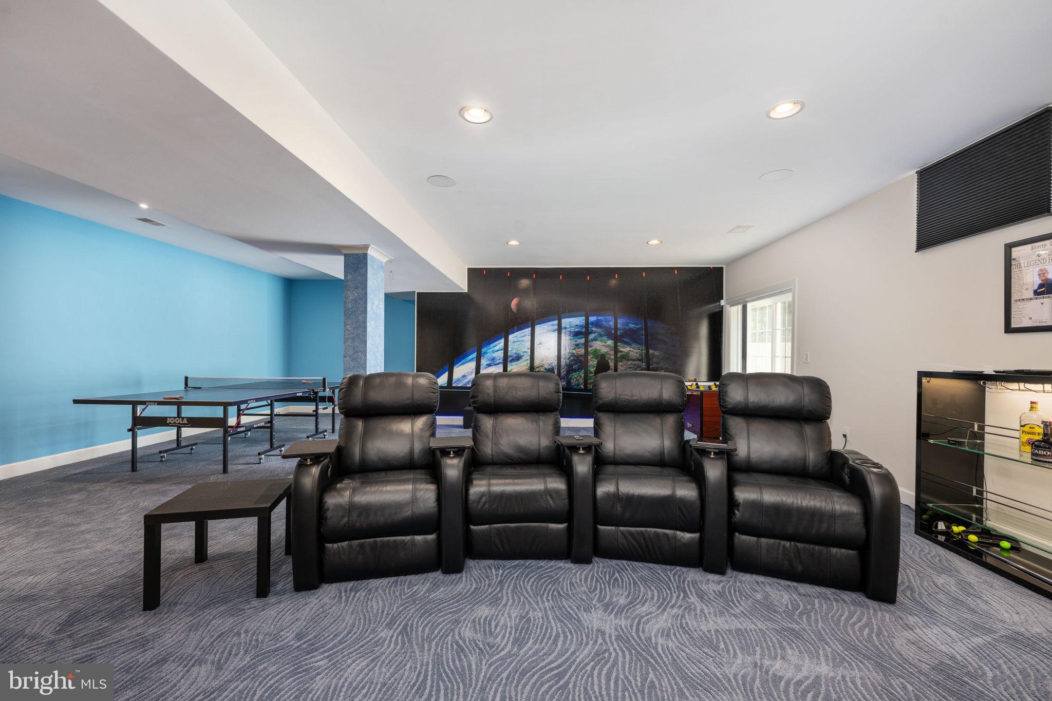 14541 Old Mill Road Centreville, VA 20121 - Photo 80 of 109 Modern entertainment space with flair.