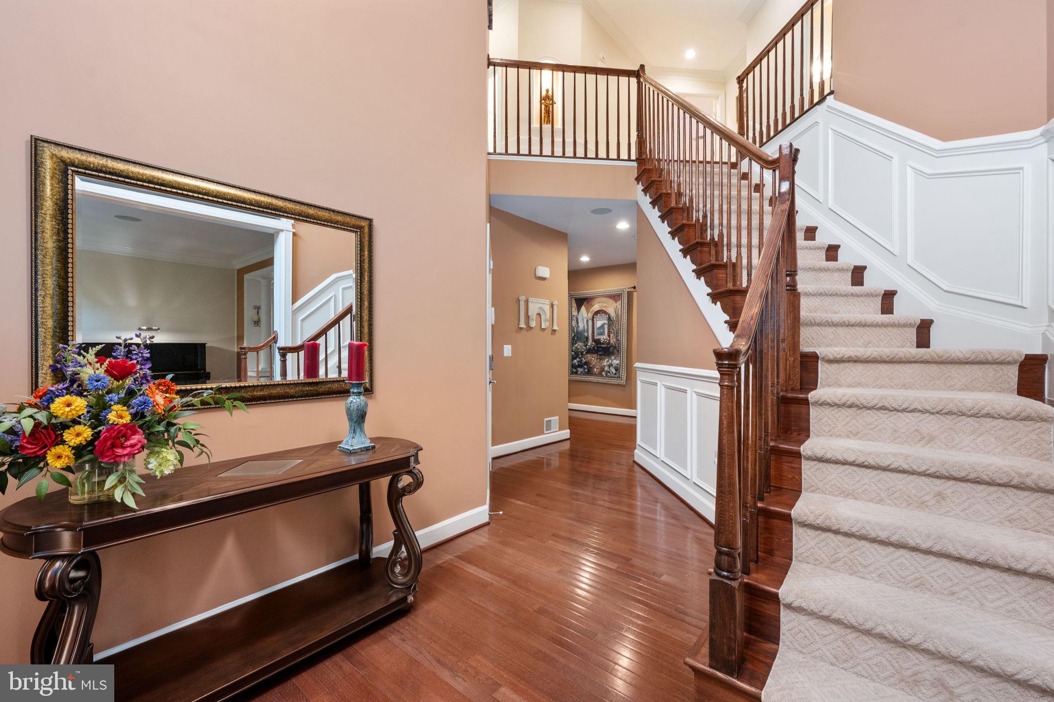 14541 Old Mill Road Centreville, VA 20121 - Photo 8 of 109 Elegant foyer with inviting staircase.