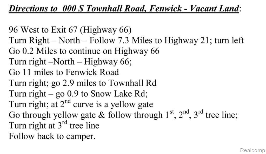 0 Townhall Road Fenwick, MI 48834 - Photo 7 of 9