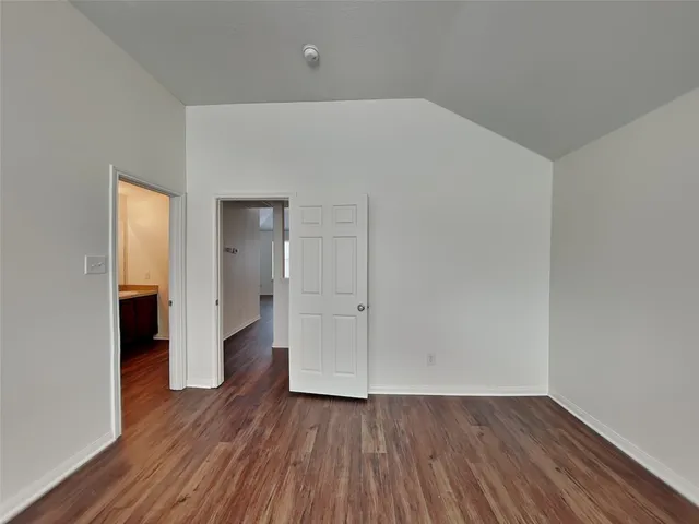 wooden floor in an empty room
