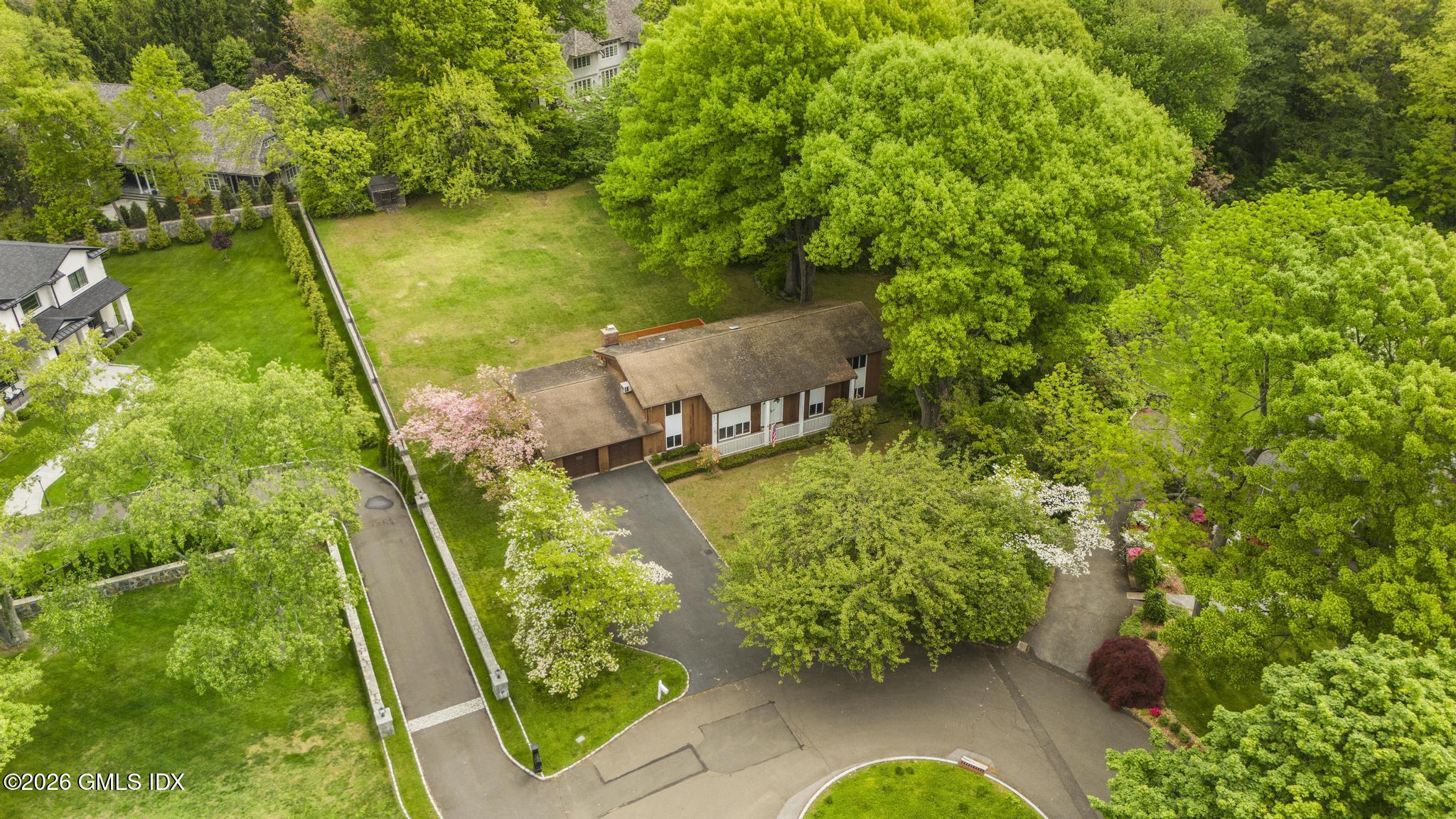 61 Angus Road North, Unit NORTH Greenwich, CT 06831 - Photo 22 of 25 Aerial