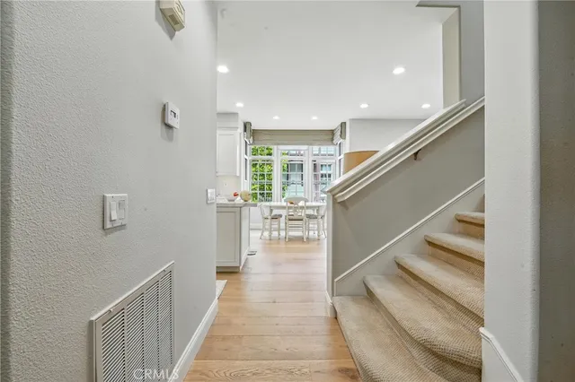 a view of walk in closet with window