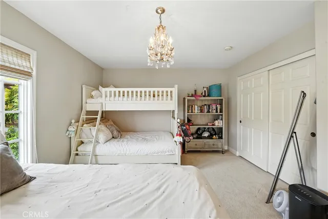 a workspace with furniture and a window