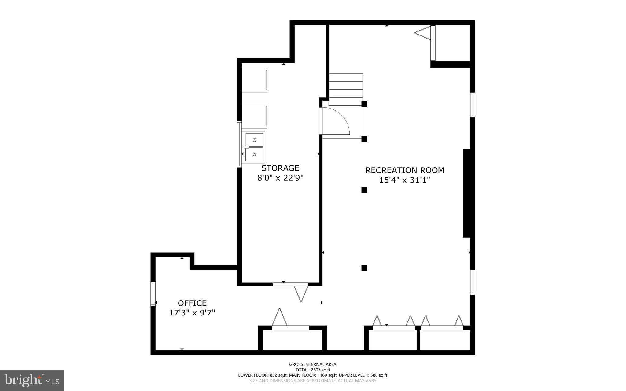 13110 Old Hanover Road Reisterstown, MD 21136 - Photo 39 of 39 Floor plan - lower level