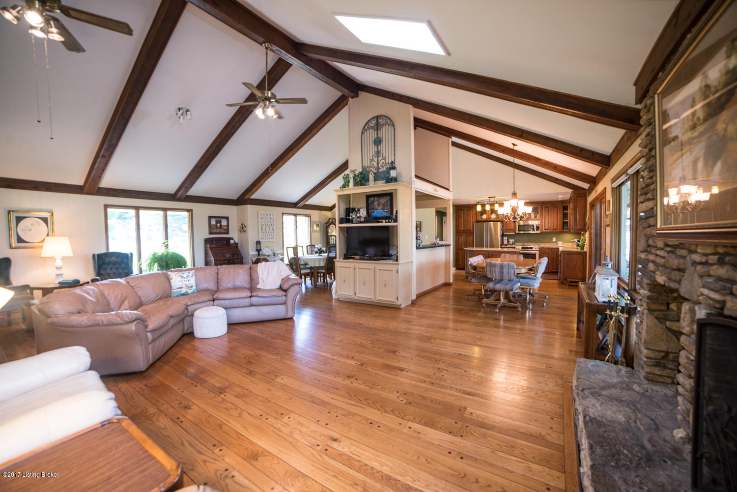 10907 Sun Ridge Road Goshen, KY 40026 - Photo 41 of 71 Exquisite pegged hardwood flooring is truly stunning