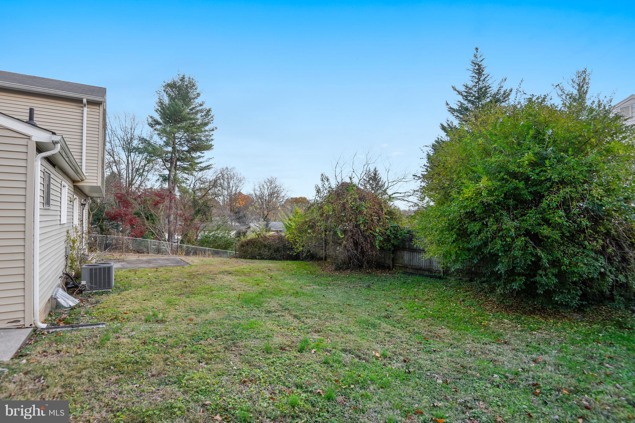 9207 Fernwood Road Bethesda, MD 20817 - Photo 35 of 41 Fenced Rear Yard