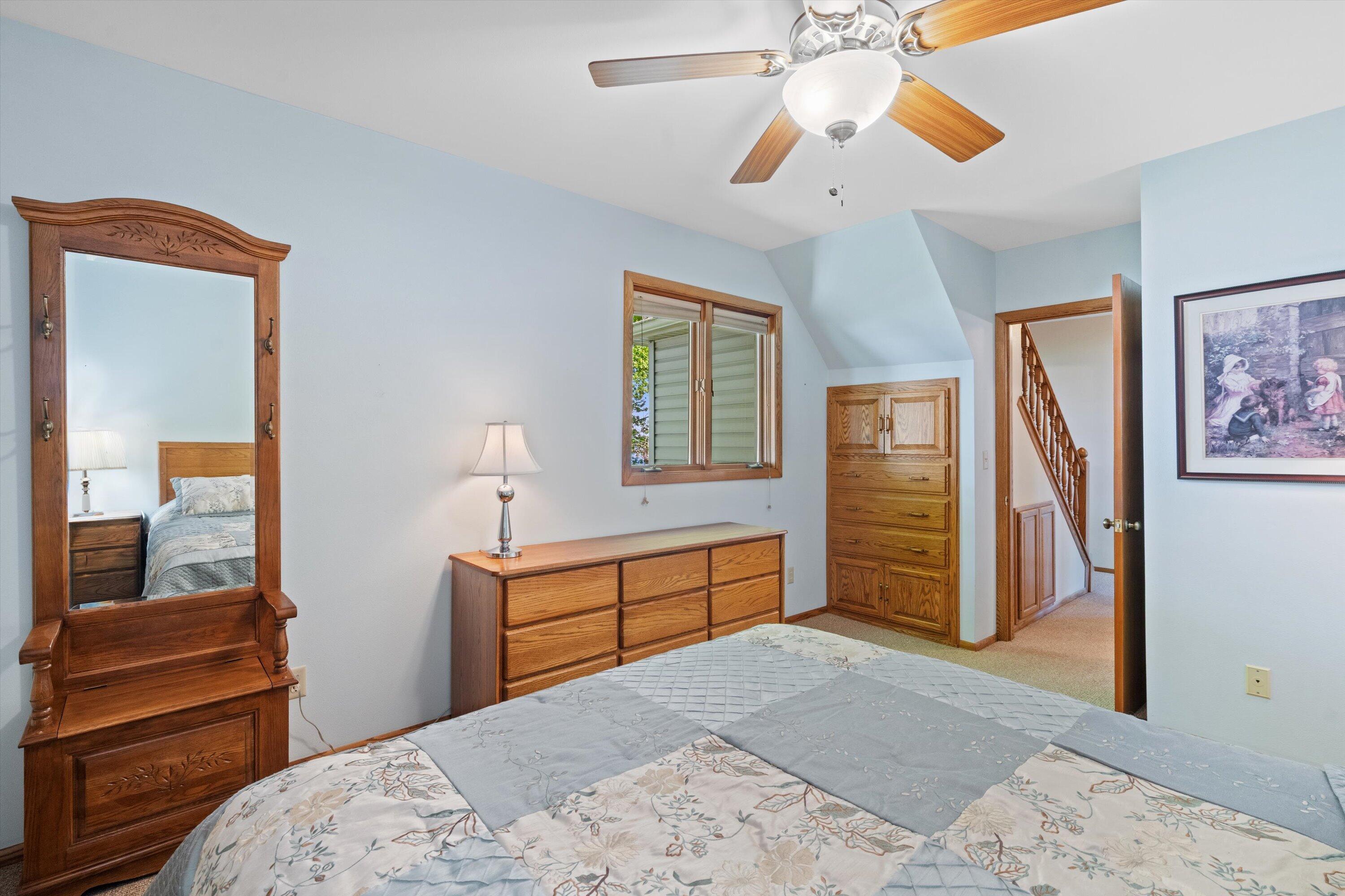 7301 West Wind Lake Road Norway, WI 53185 - Photo 17 of 58 Primary Bedroom