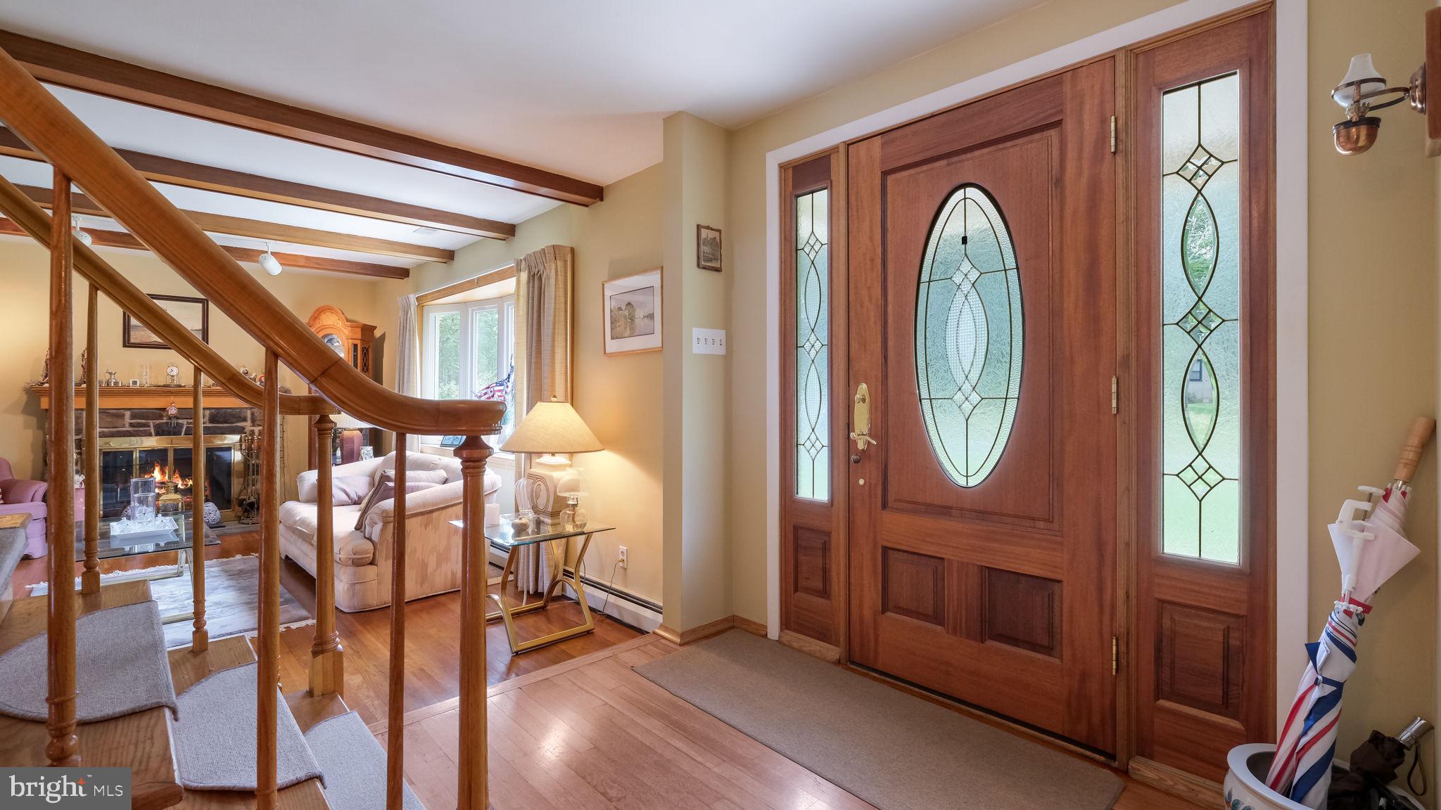 1440 Turk Road Warrington, PA 18976 - Photo 3 of 37 a view of an entryway with wooden floor and door