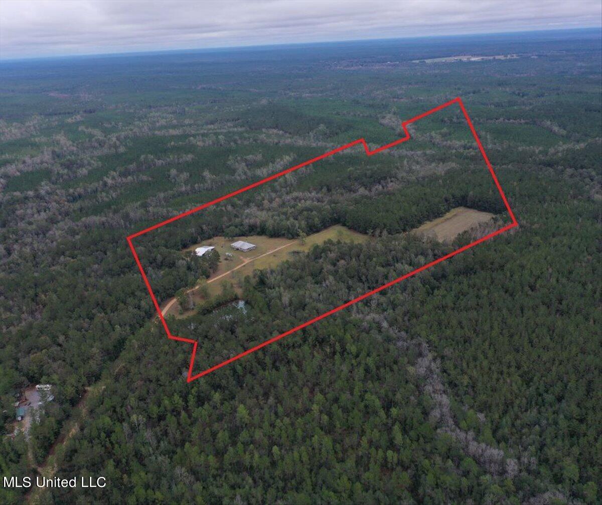 47 Mage Road Wiggins, MS 39577 - Photo 2 of 41 40-Aerial View