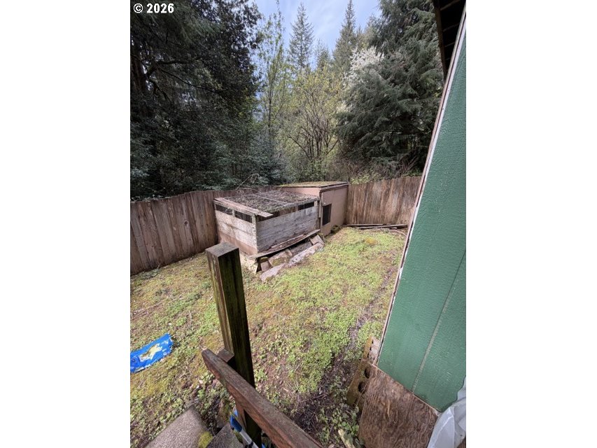 1499 Carlson Road Reedsport, OR 97467 - Photo 12 of 16 view of backyard with outdoor area
