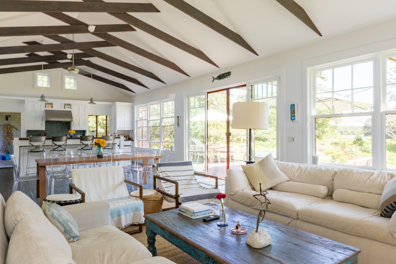 65 Carl's Way West Tisbury, MA 02568 - Photo 12 of 25 a living room with furniture and a large window