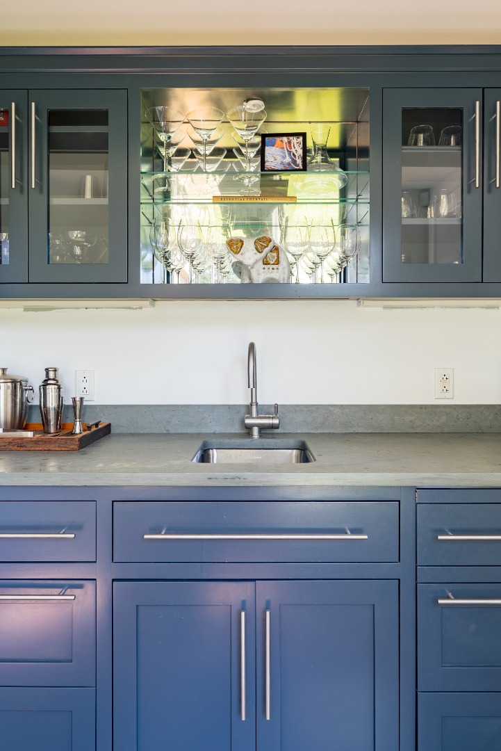 65 Carl's Way West Tisbury, MA 02568 - Photo 15 of 25 a view of a kitchen with a sink and wooden floor