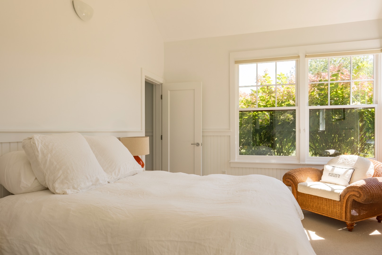 65 Carl's Way West Tisbury, MA 02568 - Photo 19 of 25 a bedroom with a bed and a large window