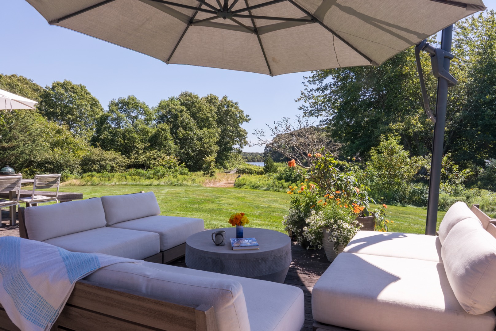 65 Carl's Way West Tisbury, MA 02568 - Photo 5 of 25 a view of a yard with furniture