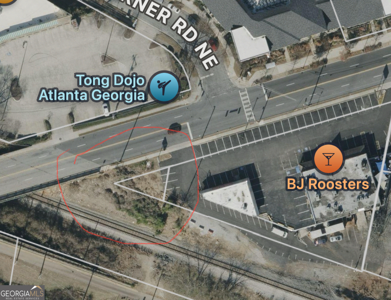 0 Cheshire Bridge Road Northeast Atlanta, GA 30324 - Photo 4 of 4 a close up of a street sign