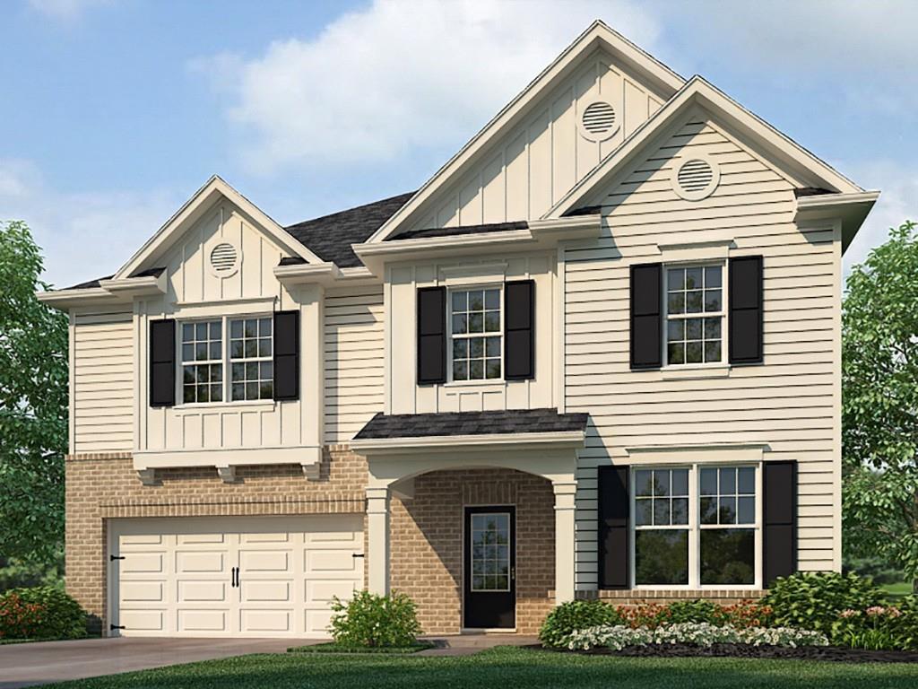 4350 Merrigold Way Fairburn, GA 30213 - Photo 1 of 1 Halton P At Oakhurst Glen In Fairburn, Georgia. Color rendering. Not actual home.